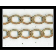 Medium Brass Oval Chain S-205